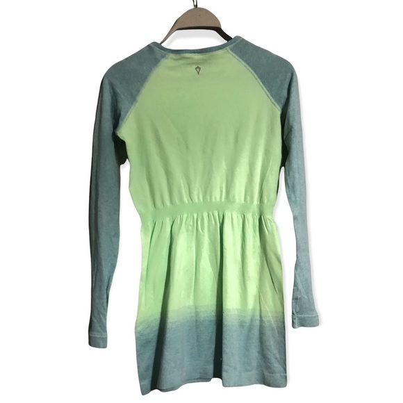 Ivivva Lululemon Officially Awesome Ombré green blue Dress - Picture 8 of 9